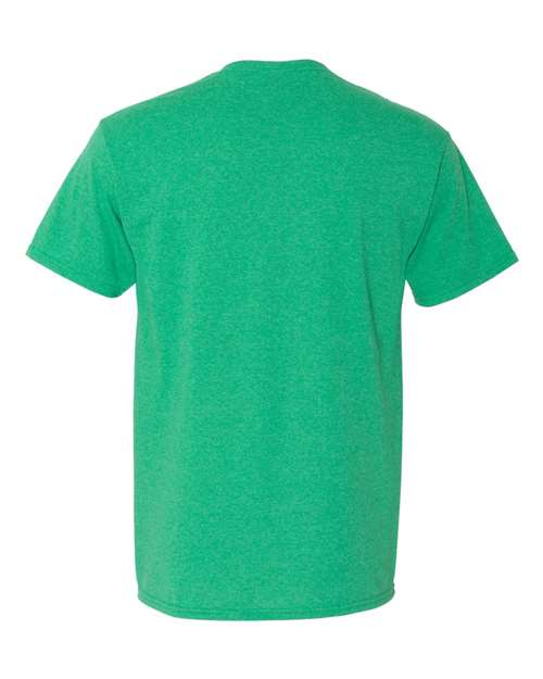 Unisex Dri-Power® 50/50 T-Shirt - Irish Green Heather Back