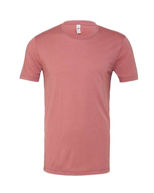 BELLA + CANVAS Triblend Tee - Mauve Triblend Front