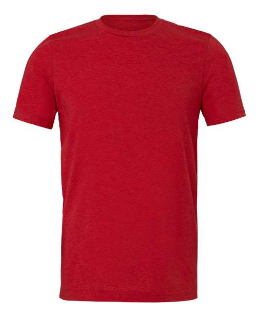 BELLA + CANVAS Triblend Tee - Solid Red Triblend Front