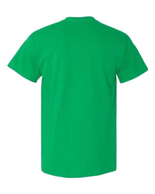 Unisex Heavy Cotton™ Pocket T-Shirt - Irish Green Back