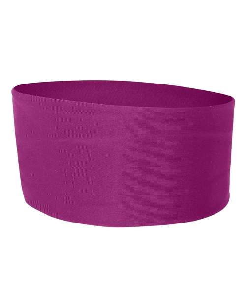 Wide Headband - Hot Pink Front