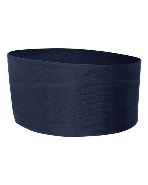 Wide Headband - Navy Front