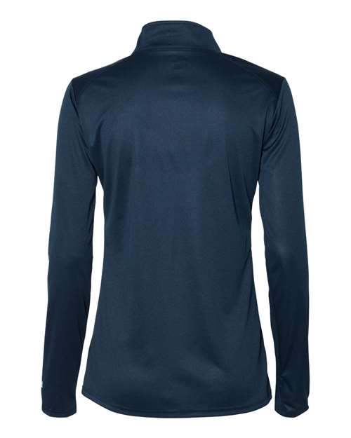 Women’s B-Core Quarter-Zip Pullover - Navy/ Graphite Back