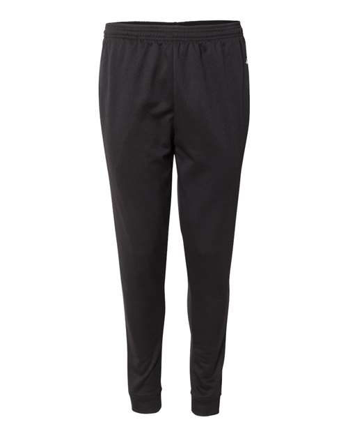 Men's Performance Fleece Joggers - Black Front