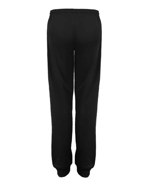Women's Performance Fleece Joggers - Black Back
