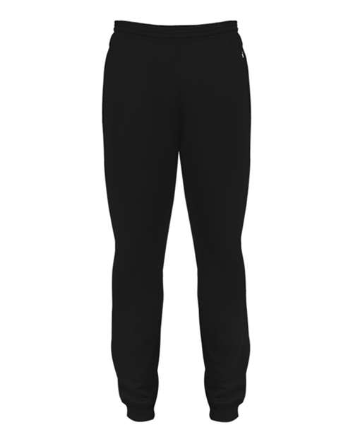 Women's Performance Fleece Joggers - Black Front
