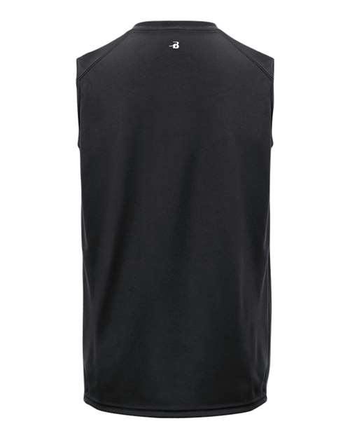 Youth B-Core Sleeveless T-Shirt - Black Back