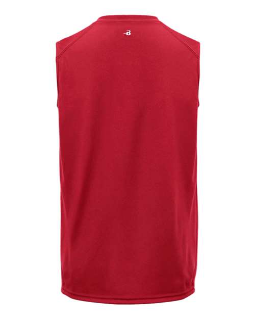 Youth B-Core Sleeveless T-Shirt - Red Back