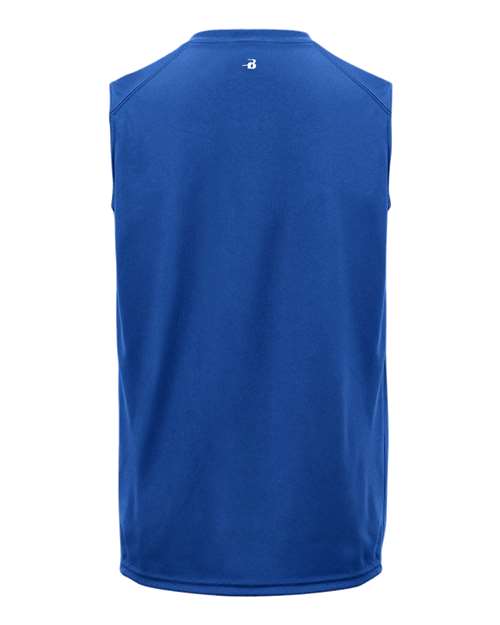 Youth B-Core Sleeveless T-Shirt - Royal Back