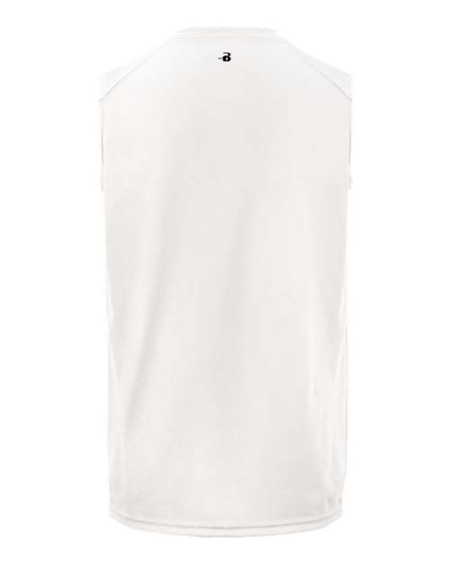 Youth B-Core Sleeveless T-Shirt - White Back