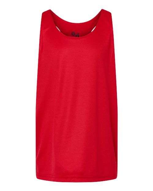 Girls’ B-Core Racerback Tank Top - Red Front