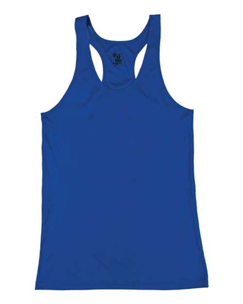 Girls’ B-Core Racerback Tank Top - Royal Front