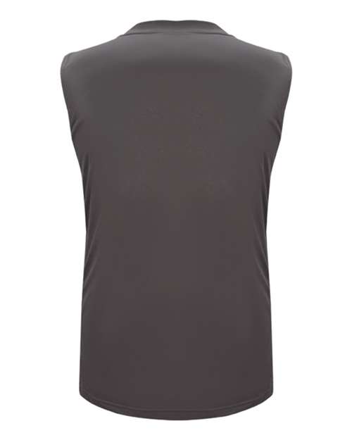 Youth B-Pivot Rev. Tank Top - Graphite/ White Back