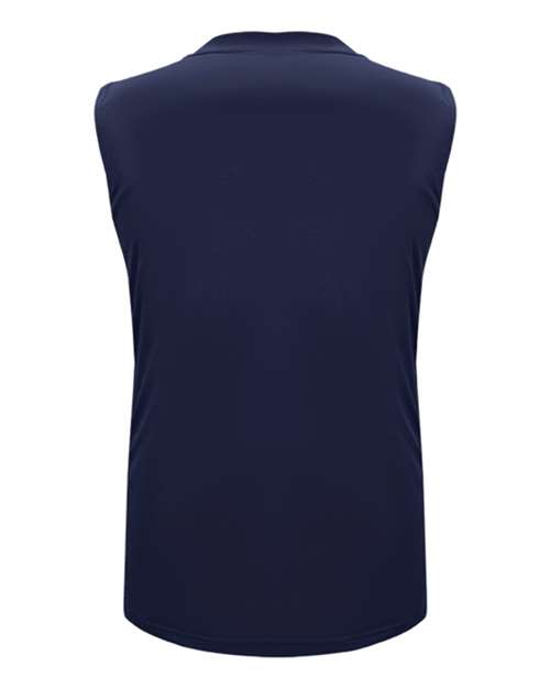 Youth B-Pivot Rev. Tank Top - Navy/ White Back