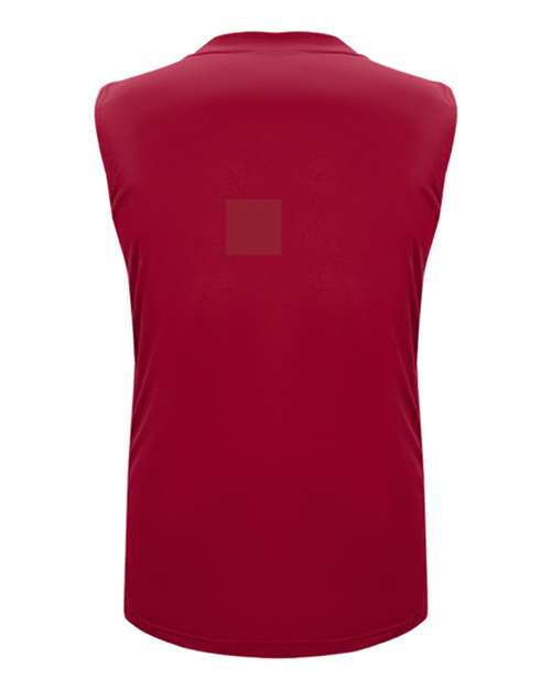 Youth B-Pivot Rev. Tank Top - Red/ White Back