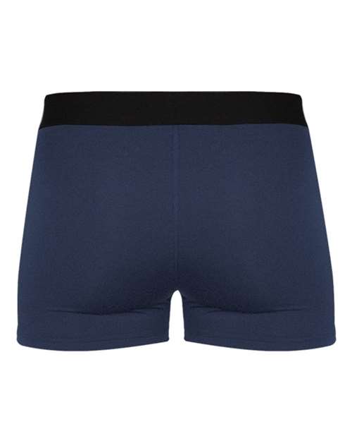 Girls' Pro-Compression Shorts - Navy Back