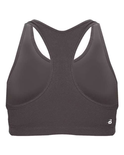 Girls' B-Sport Bra Top - Graphite Back