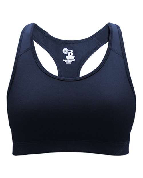 Girls' B-Sport Bra Top - Navy Front