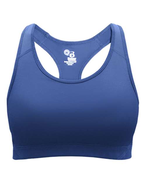 Girls' B-Sport Bra Top - Royal Front