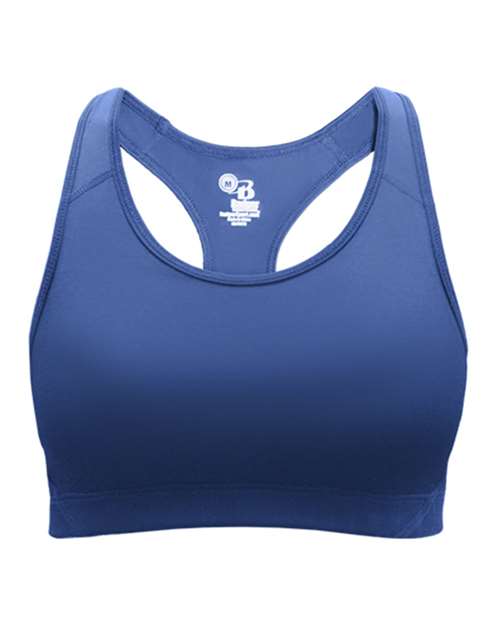 Women's B-Sport Bra Top - Royal Front