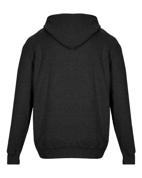 Youth Fleece Hooded Sweatshirt - Black Back