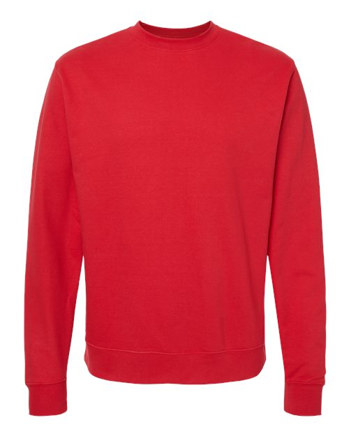 Unisex Midweight Crewneck Sweatshirt - Red Front