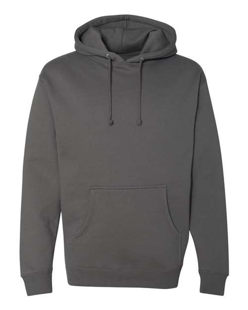 Unisex Heavyweight Hooded Sweatshirt - Charcoal Front