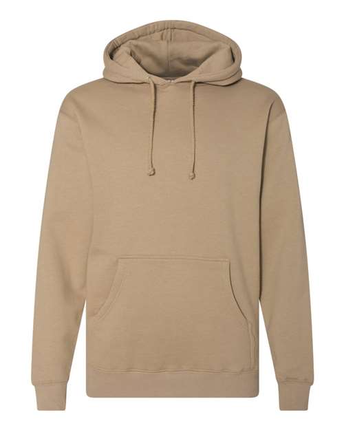Unisex Heavyweight Hooded Sweatshirt - Sandstone Front