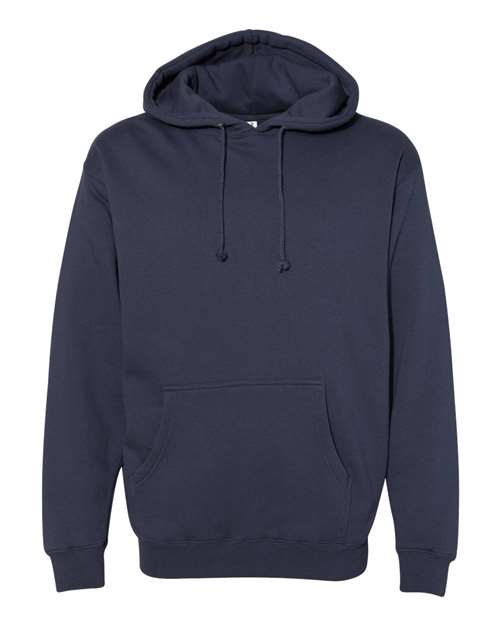 Unisex Heavyweight Hooded Sweatshirt - Slate Blue Front