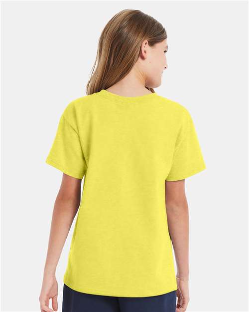 Youth Essential-T T-Shirt - Yellow Back