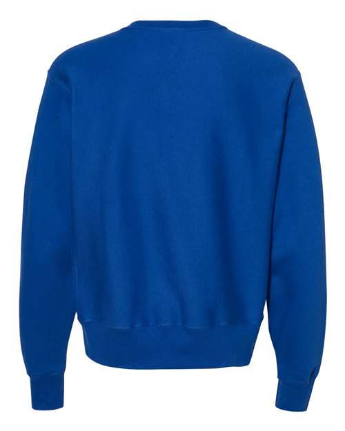 Unisex Reverse Weave® Crewneck Sweatshirt - Athletic Royal Back