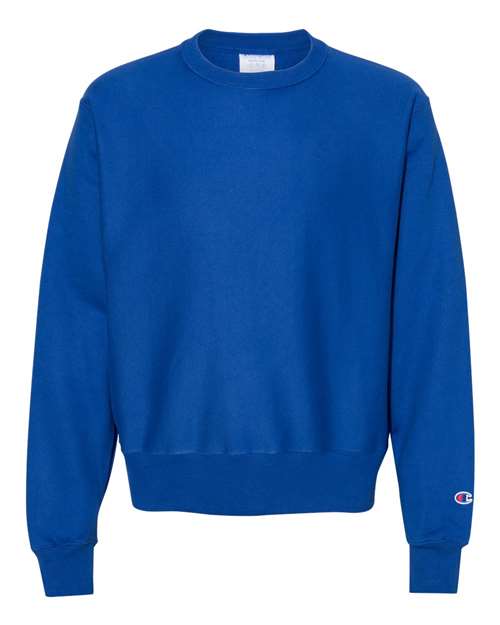 Unisex Reverse Weave® Crewneck Sweatshirt - Athletic Royal Front