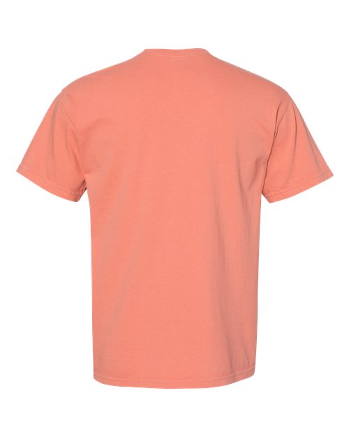 Unisex Garment-Dyed Heavyweight T-Shirt - Terracotta Back