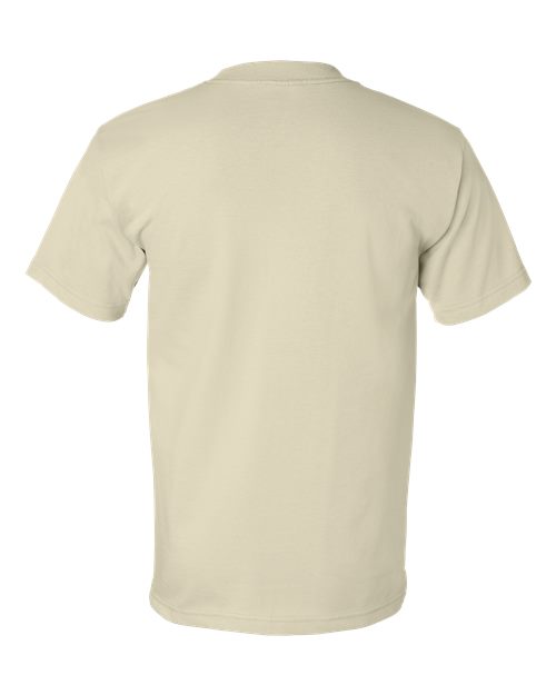 Unisex USA-Made Heavyweight T-Shirt - Natural Back