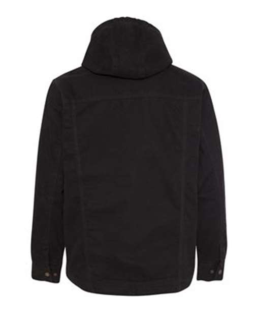 Men's Tall Laredo Boulder Cloth™ Canvas Jacket with Thermal Lining - Black Back