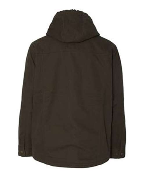 Men's Tall Laredo Boulder Cloth™ Canvas Jacket with Thermal Lining - Tobacco Back