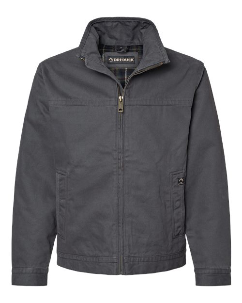 Men's Tall Maverick Boulder Cloth™ Jacket with Blanket Lining - Charcoal Front