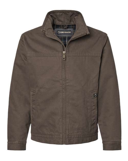 Men's Tall Maverick Boulder Cloth™ Jacket with Blanket Lining - Tobacco Front