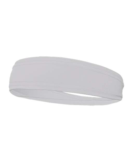 Badger Headband - Silver Front