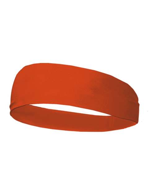 Wide Headband - Burnt Orange Front