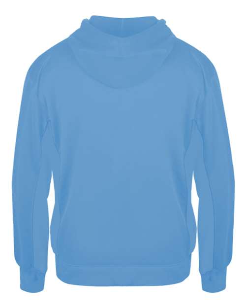 Youth Performance Fleece Hooded Sweatshirt - Columbia Blue Back