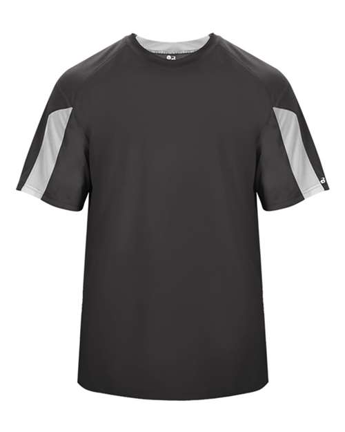 Youth Striker T-Shirt - Graphite/ White Front