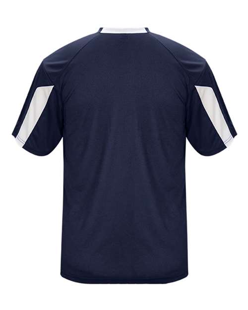 Youth Striker T-Shirt - Navy/ White Back