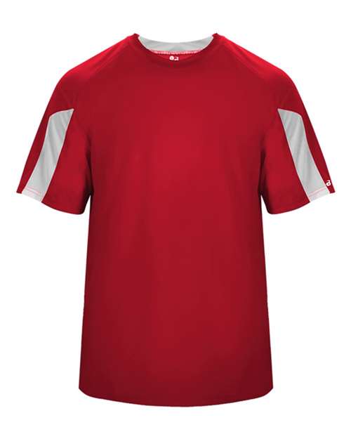 Youth Striker T-Shirt - Red/ White Front