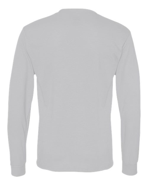 Unisex Dri-Power® Performance Long Sleeve T-Shirt - Silver Back