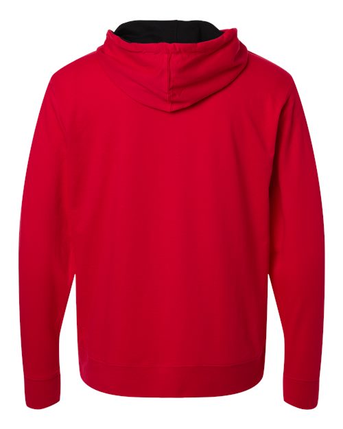 Unisex Laguna Hoodie Sweatshirt - Red/ Black Back