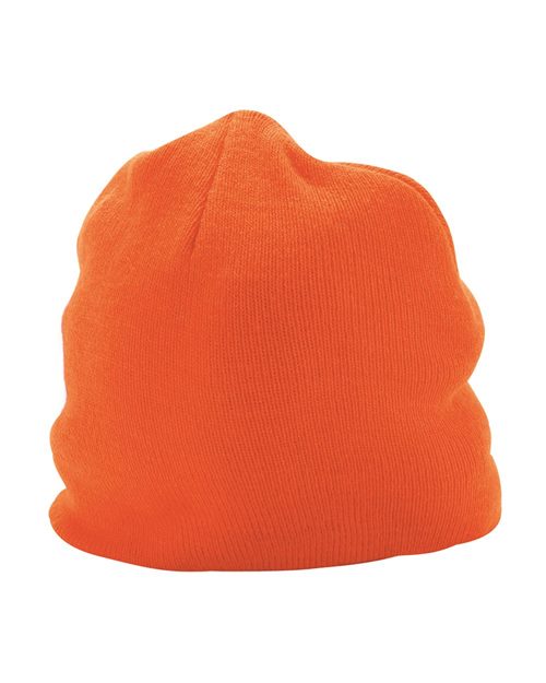 Knit Beanie - Black Front