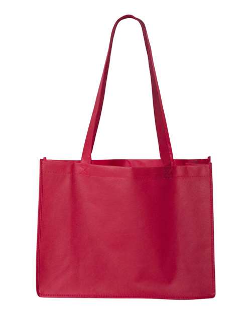 Non-Woven Deluxe Junior Tote - Red Back