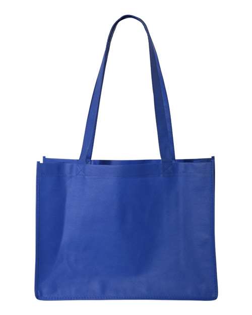 Non-Woven Deluxe Junior Tote - Royal Front