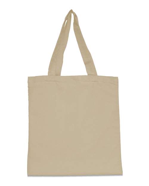 Amy Cotton Canvas Tote - Natural Front